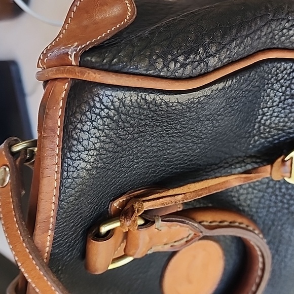 Vintage Dooney & Bourke Speedy Crossbody Shoulder Bag - Picture 8 of 17